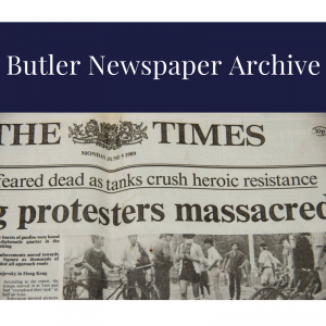 Butler Newspaper Archive